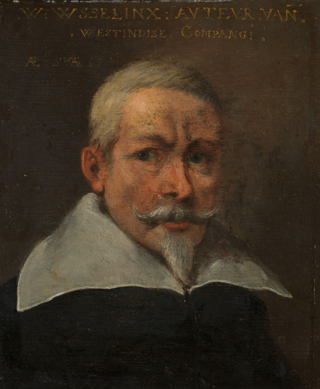 Willem Usselinxin muotokuva, 1637 tekijältä Unbekannt Unbekannt