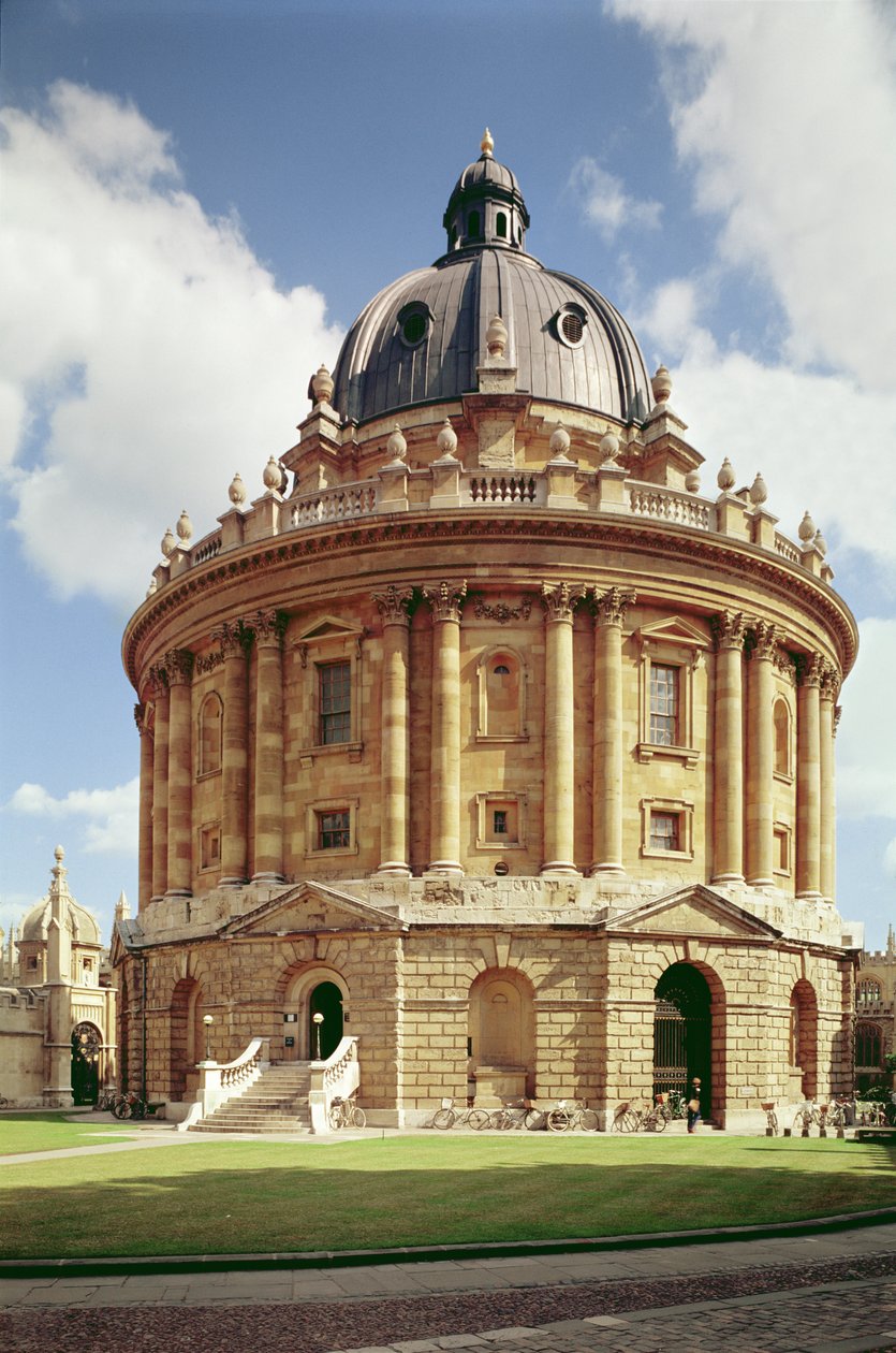 Radcliffe-kamera, Oxford, rakennettu 1739-49 tekijältä Unbekannt Unbekannt