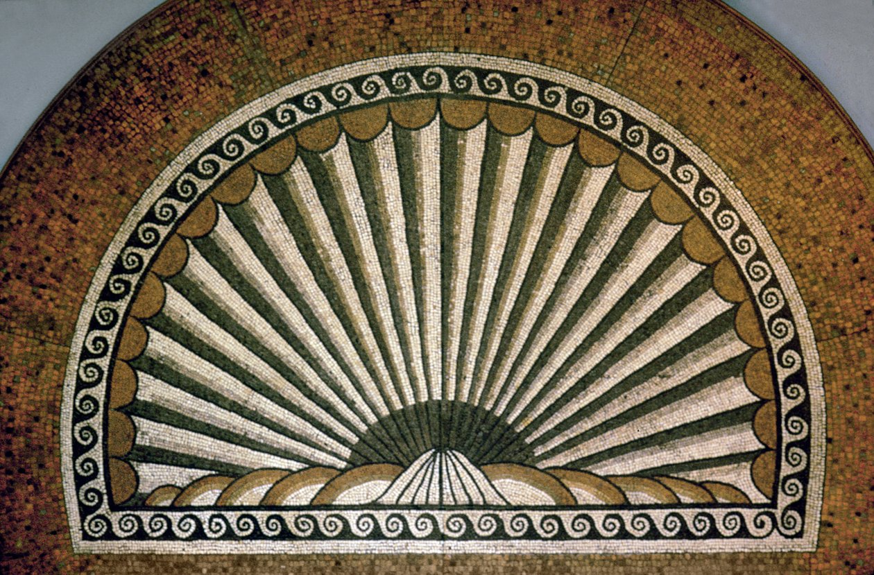 Shell mosaiikki, Insula II -rakennus I 130-150 jKr tekijältä Unbekannt Unbekannt