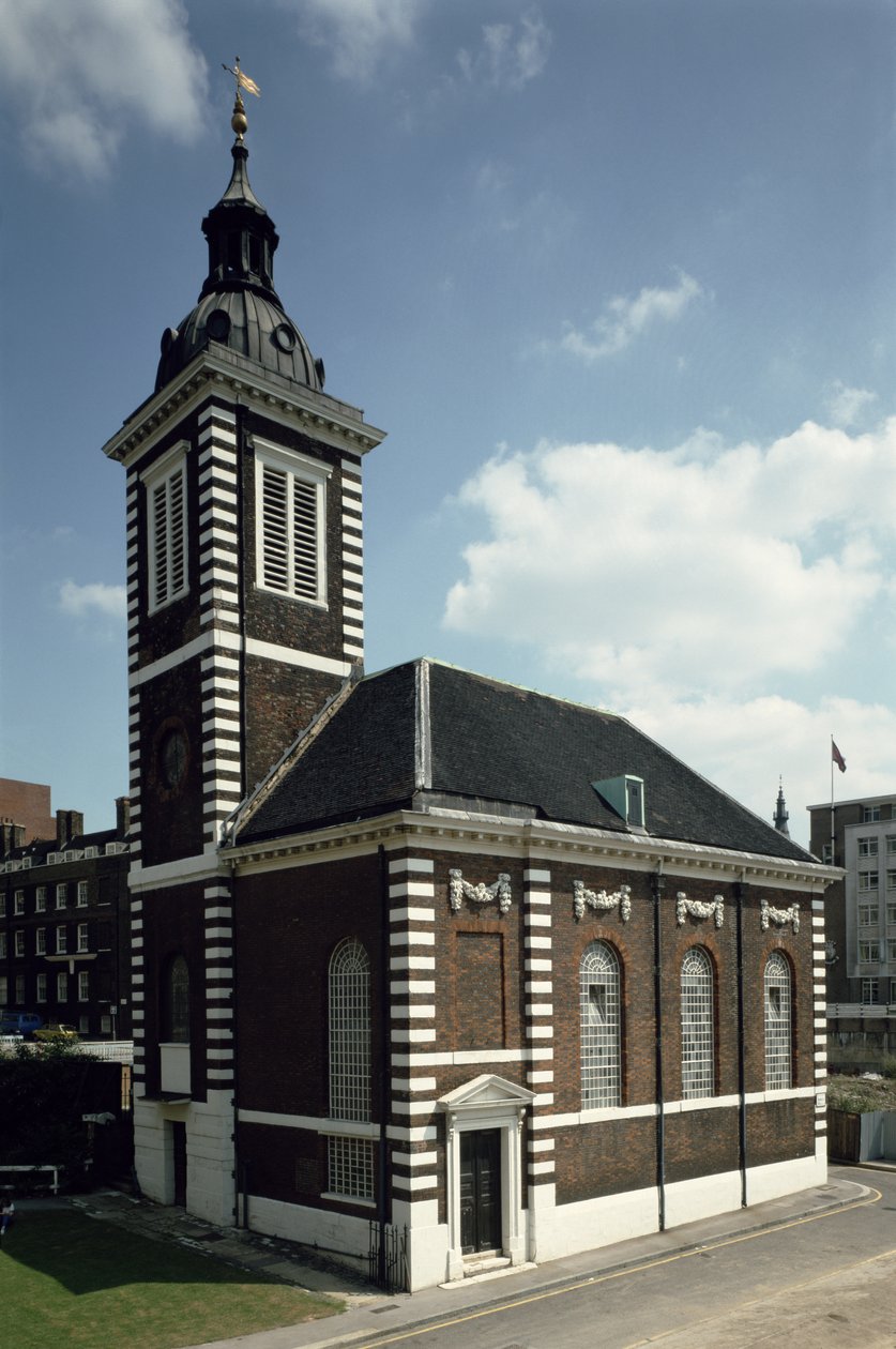 St. Benet Church, Pauls Wharf, Lontoon kaupunki tekijältä Unbekannt Unbekannt