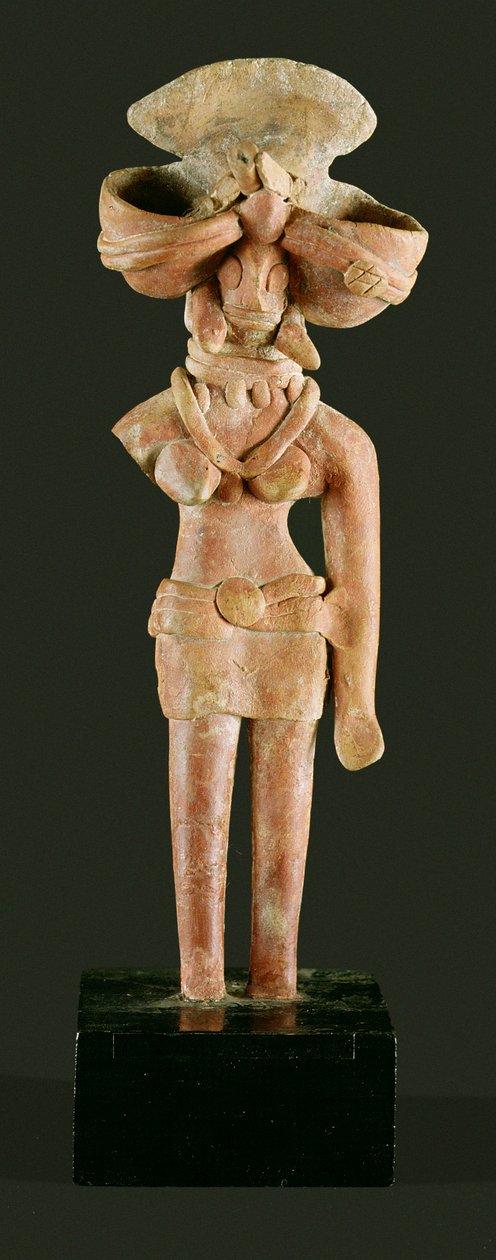 Terrakottaäitijumalattar, Mohenjodaro, 2300-1750 eaa tekijältä Unbekannt Unbekannt