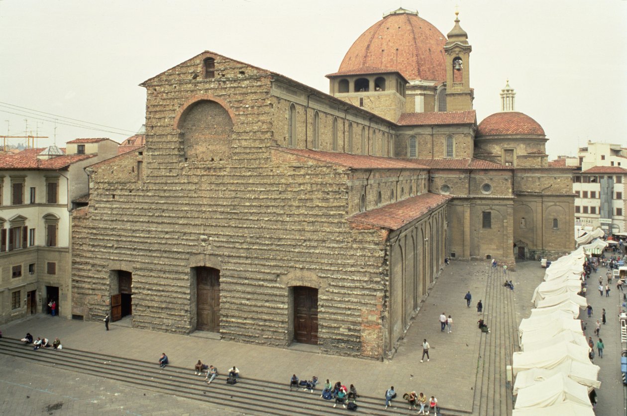 San Lorenzon kirkko ja basilika, Firenze tekijältä Unbekannt Unbekannt