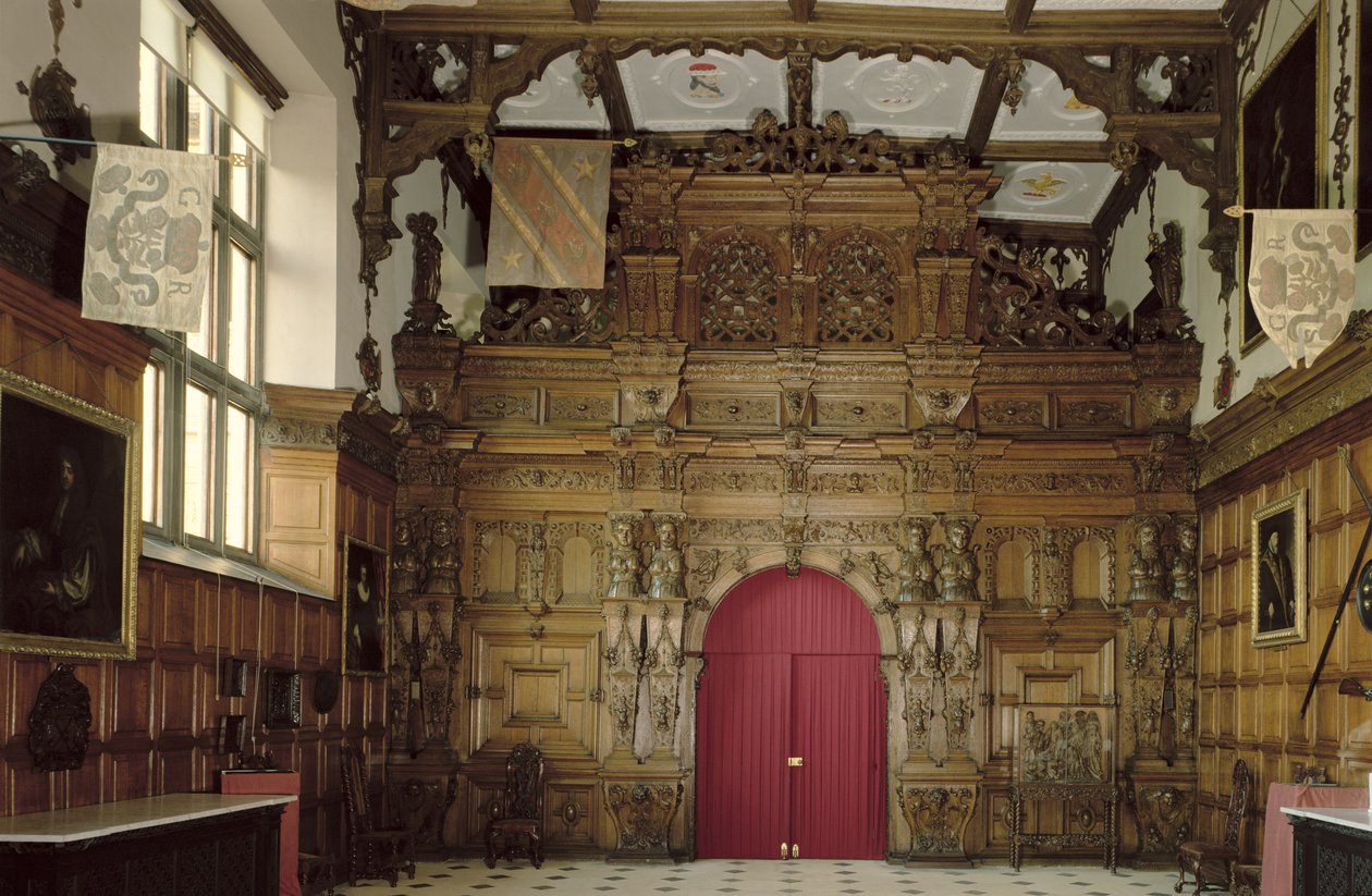 Suuri sali, Audley End, Essex tekijältä Unbekannt Unbekannt