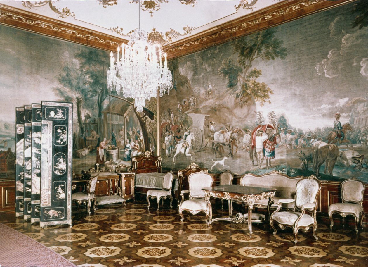 Napoleon-huone Schonbrunnin palatsissa tekijältä Unbekannt Unbekannt