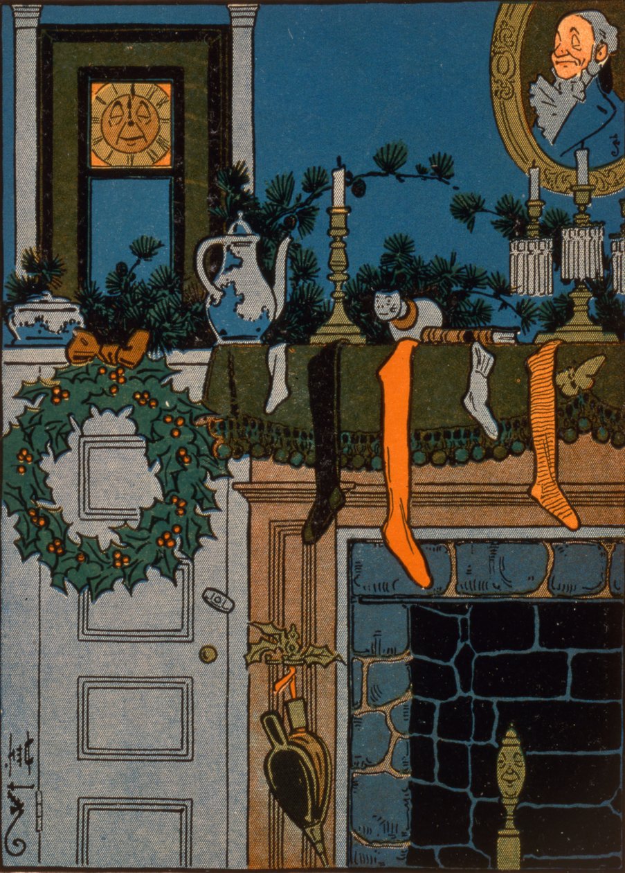 Yö ennen joulua, Denlow, 1903 tekijältä Unbekannt Unbekannt