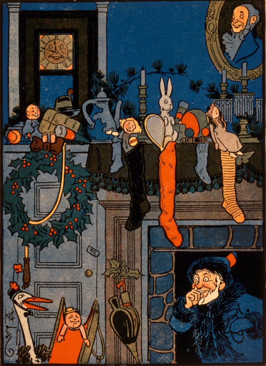 The Night Before Christmas, kirjoittanut Denlow, 1903 tekijältä Unbekannt Unbekannt