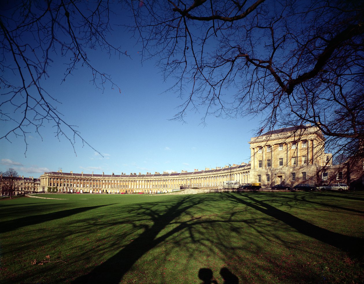 Royal Crescent, Bath, rakennettu 1767-75 tekijältä Unbekannt Unbekannt