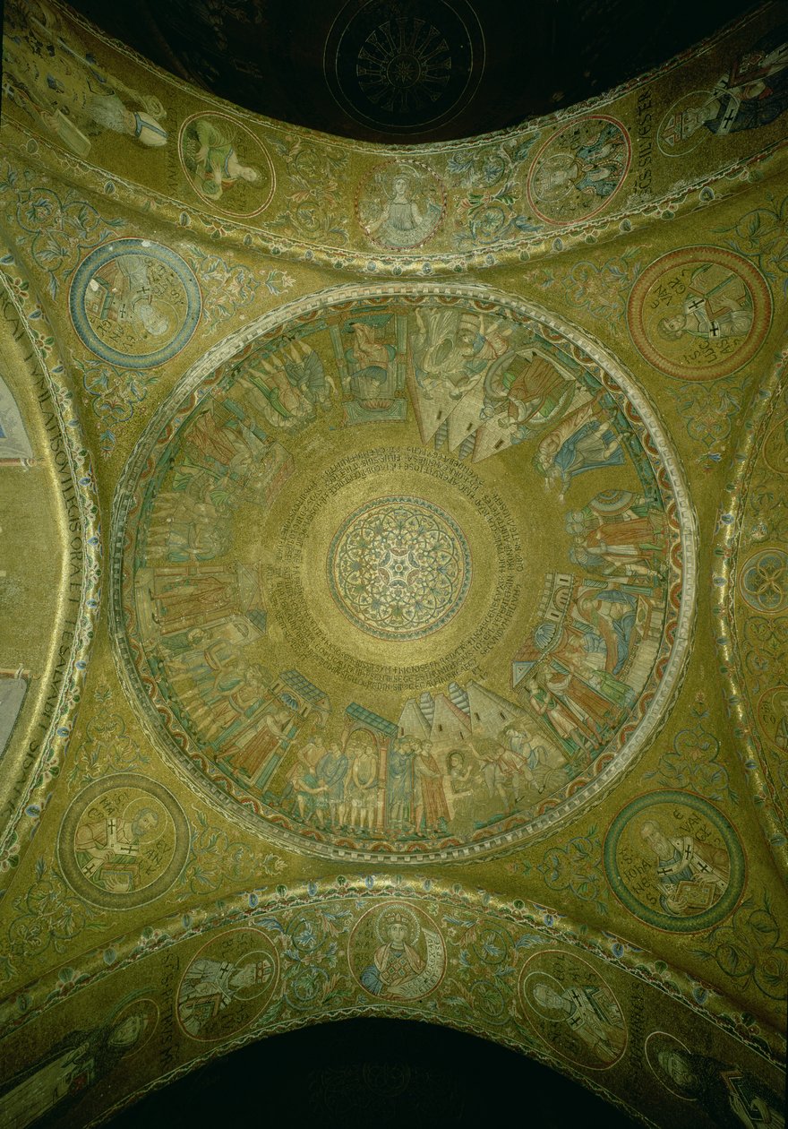Joosefin tarina, mosaiikki 3. kupolista San Marcon basilikan eteisessä, Venetsiassa tekijältä Unbekannt Unbekannt