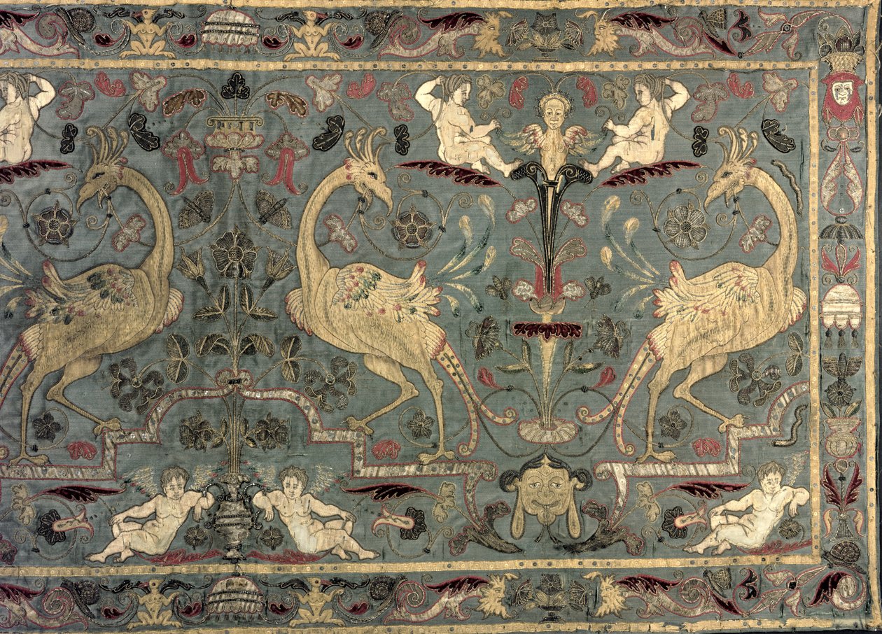 Valence of Renaissance design, 17th century (silkki) tekijältä Unbekannt Unbekannt