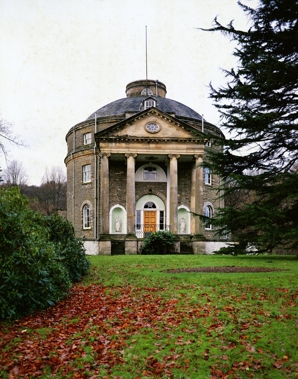 Näkymä Belle Isle Housesta, Windermere-järvestä, rakennettu 1774-1781 tekijältä Unbekannt Unbekannt
