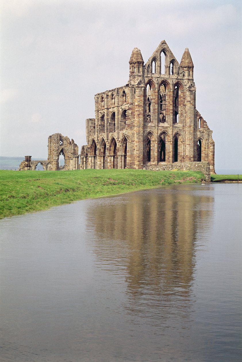 Näkymä Whitby Abbeysta, North Yorkshiresta tekijältä Unbekannt Unbekannt
