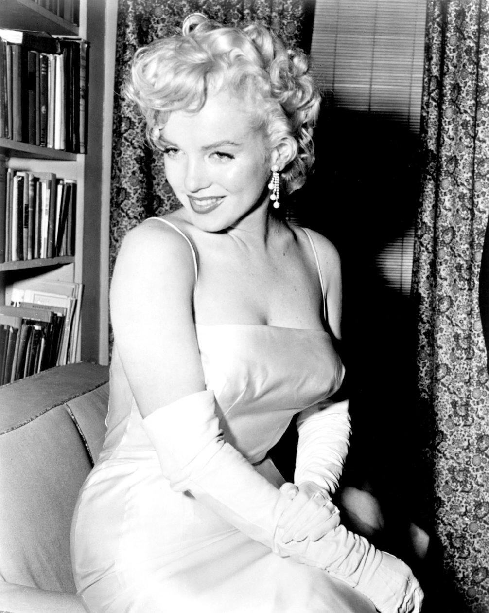 Amerikkalainen näyttelijä ja laulaja Marilyn Monroe tekijältä Unbekannt Unbekannt