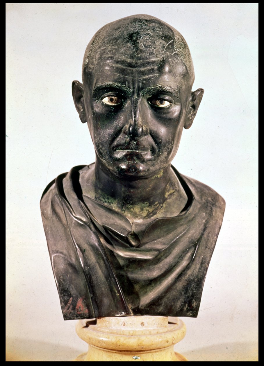 Roomalaisen kenraalin Publius Cornelius Scipion rintakuva "Africanus" tekijältä Unbekannt Unbekannt