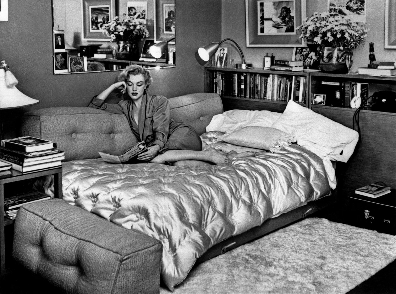 Marilyn Monroe Beverly Carlton -hotellissa, n. 1951 tekijältä Unbekannt Unbekannt