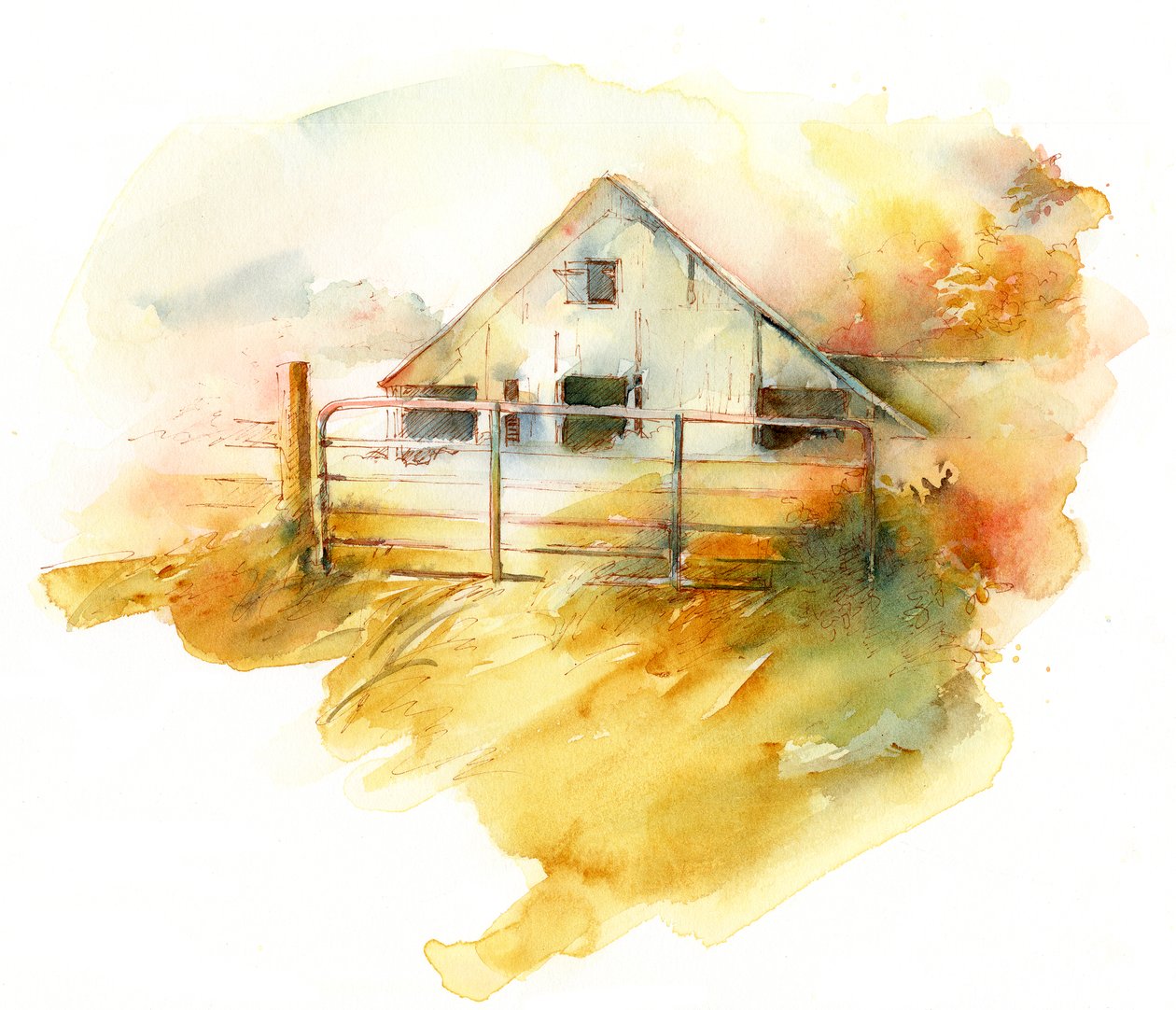 Barn in Pleasant Hill 1, 2016, tekijältä Unbekannt Unbekannt