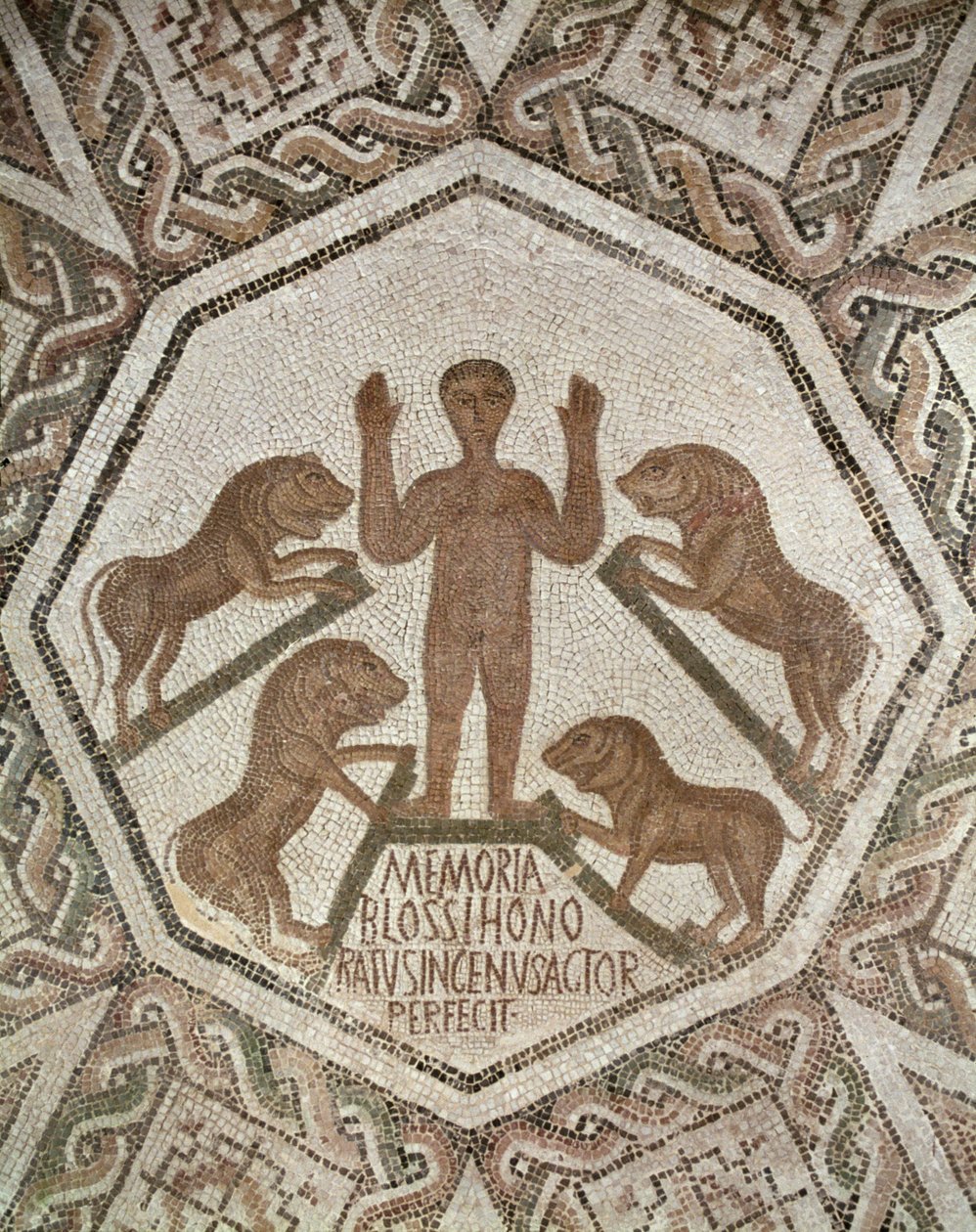 Daniel in the Lions" luola, Bordj El Loudista, roomalainen, 5. vuosisata tekijältä Unbekannt Unbekannt