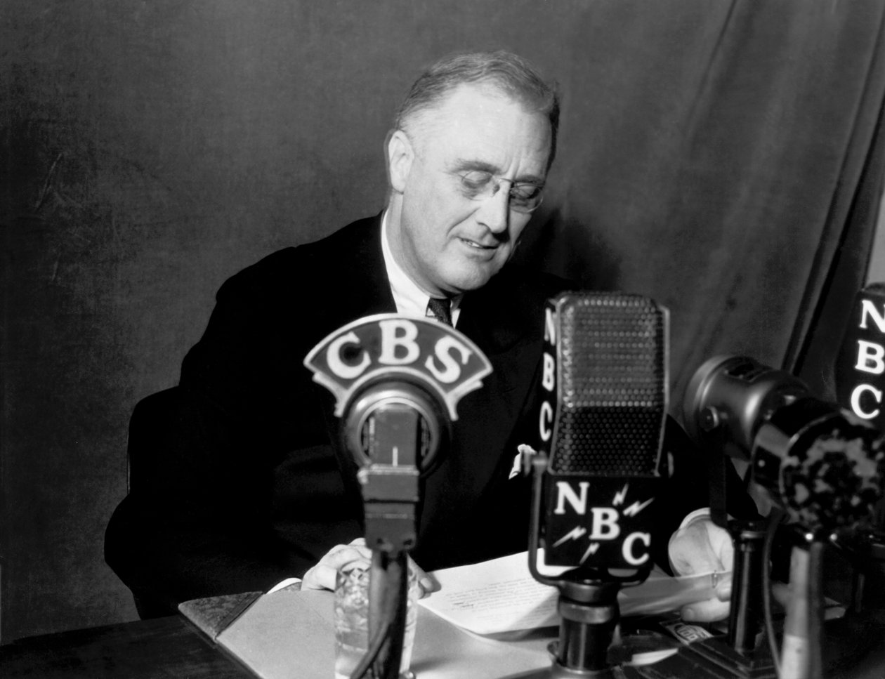FDR käsittelee työlakkoja tekijältä Unbekannt Unbekannt