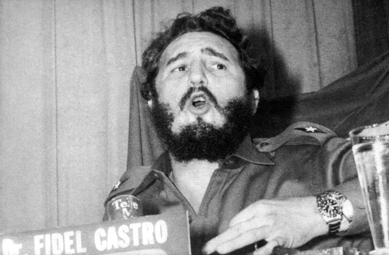 Fidel Castro puhuu tekijältä Unbekannt Unbekannt
