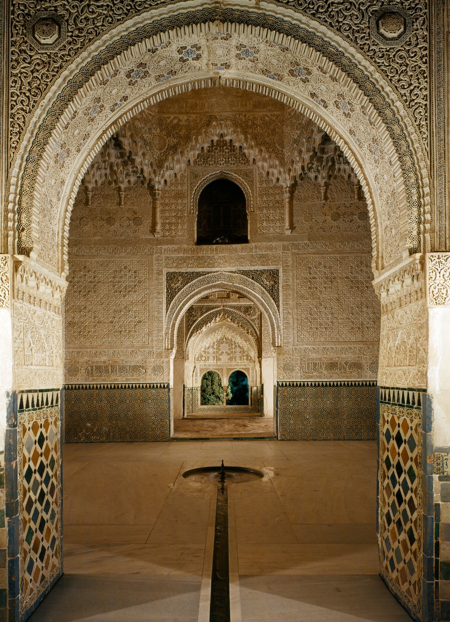 Kahden sisaren sali, Leijonien palatsi, Alhambra tekijältä Unbekannt Unbekannt