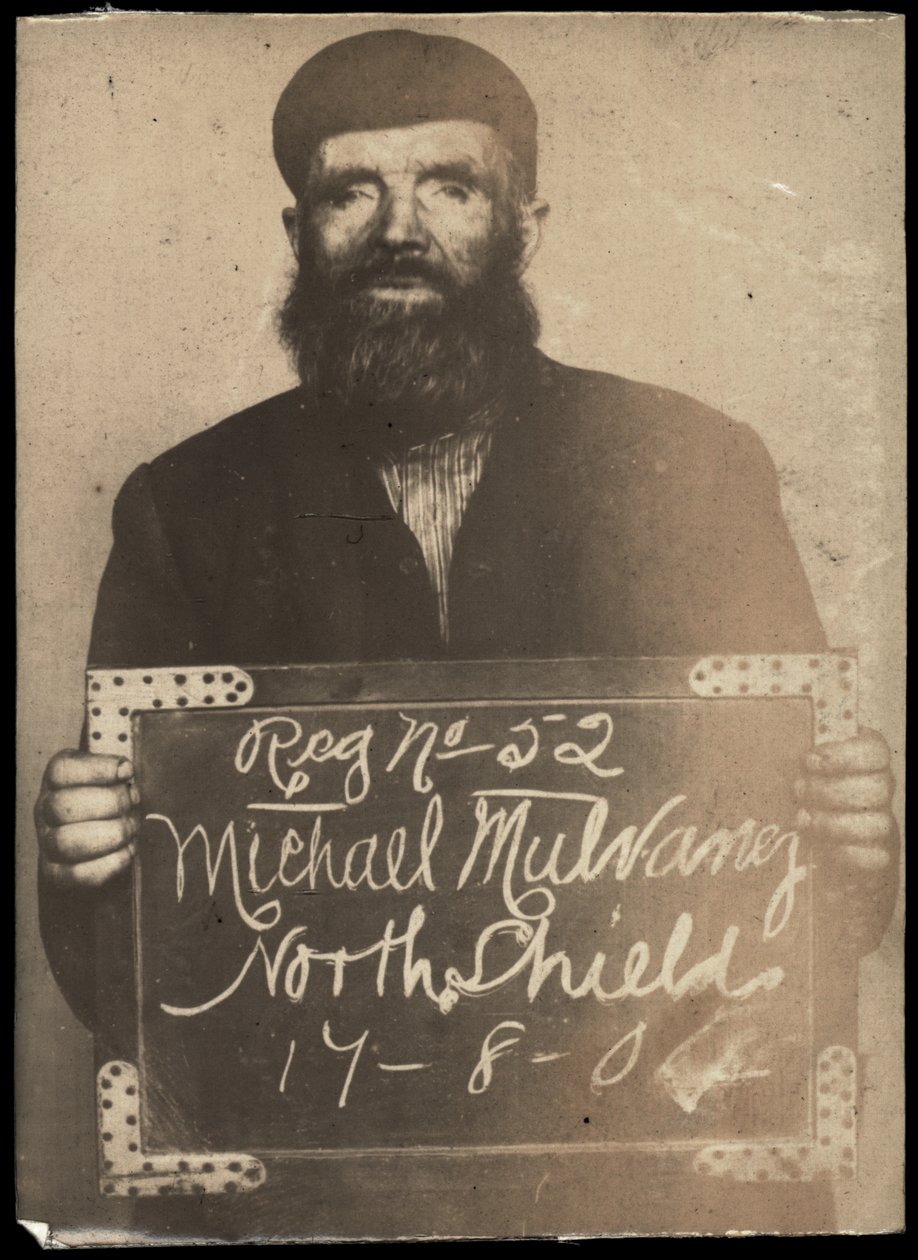 Michael Mulvaney, pidätetty juopumisesta ja kerjäämisestä, North Shields, Iso-Britannia, 1904 tekijältä Unbekannt Unbekannt