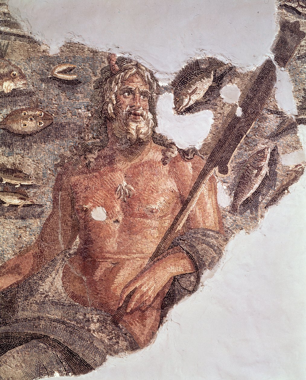 Neptunus, jalkakäytävästä, 6. vuosisadalla tekijältä Unbekannt Unbekannt