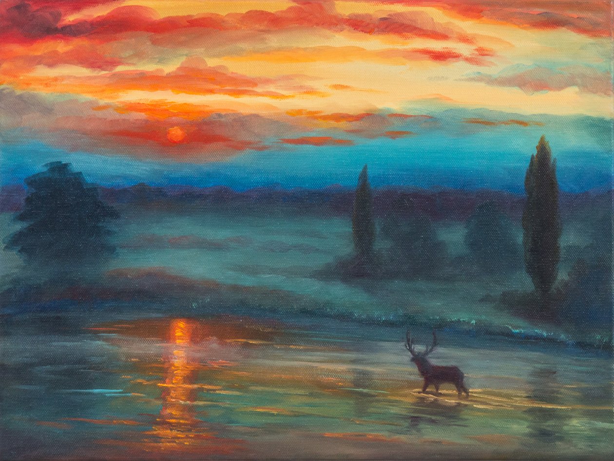 Pen Pond Richmond Park, 2017, tekijältä Unbekannt Unbekannt