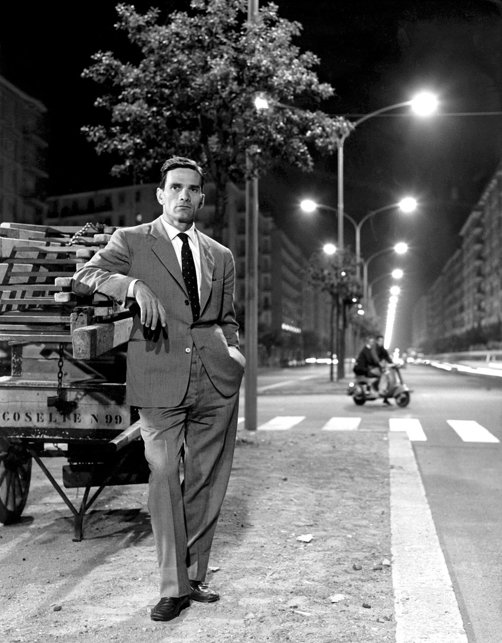 Pier Paolo Pasolini Roomassa, heinäkuussa 1960 tekijältä Unbekannt Unbekannt