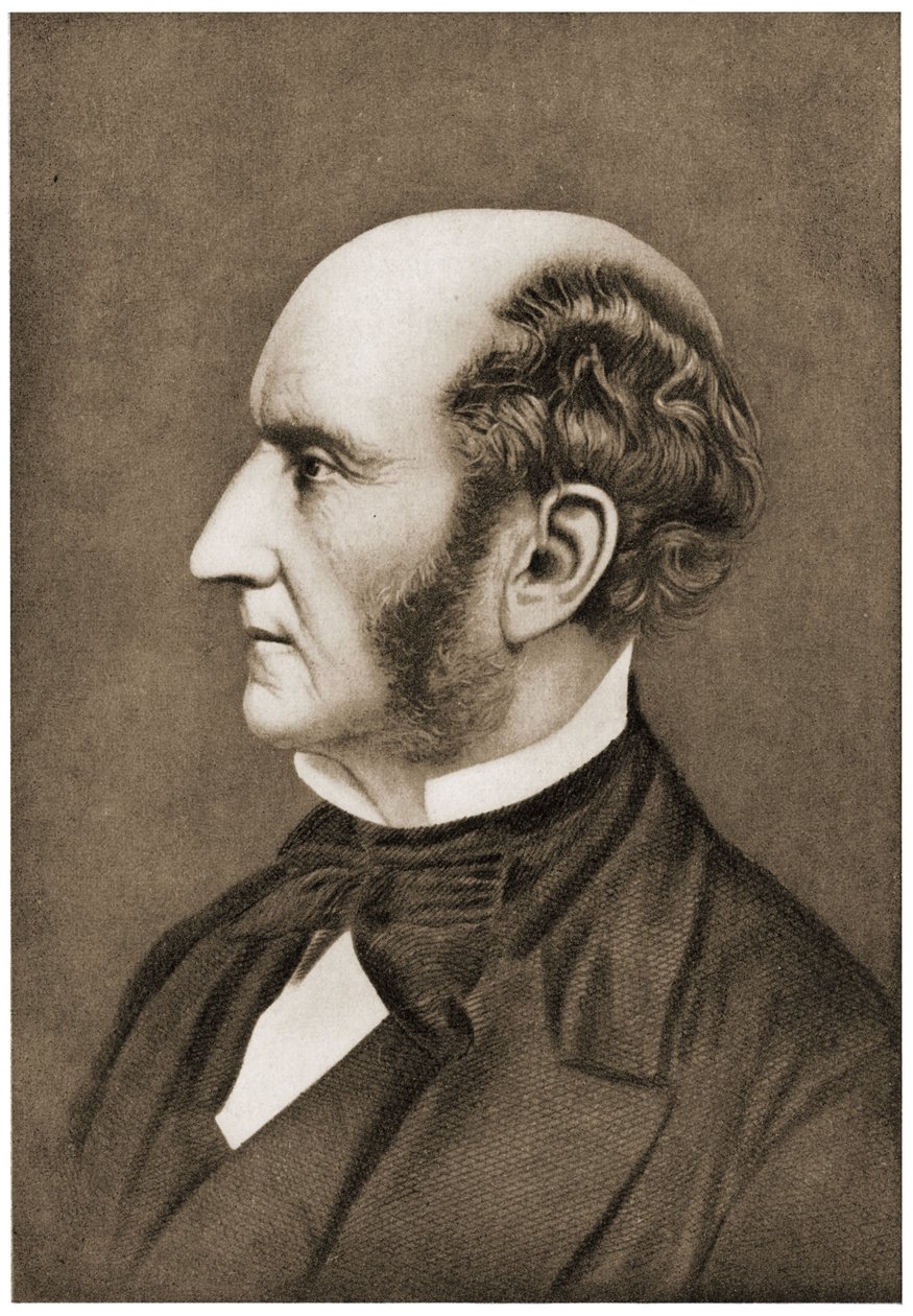 Muotokuva John Stuart Mill, 1911 tekijältä Unbekannt Unbekannt