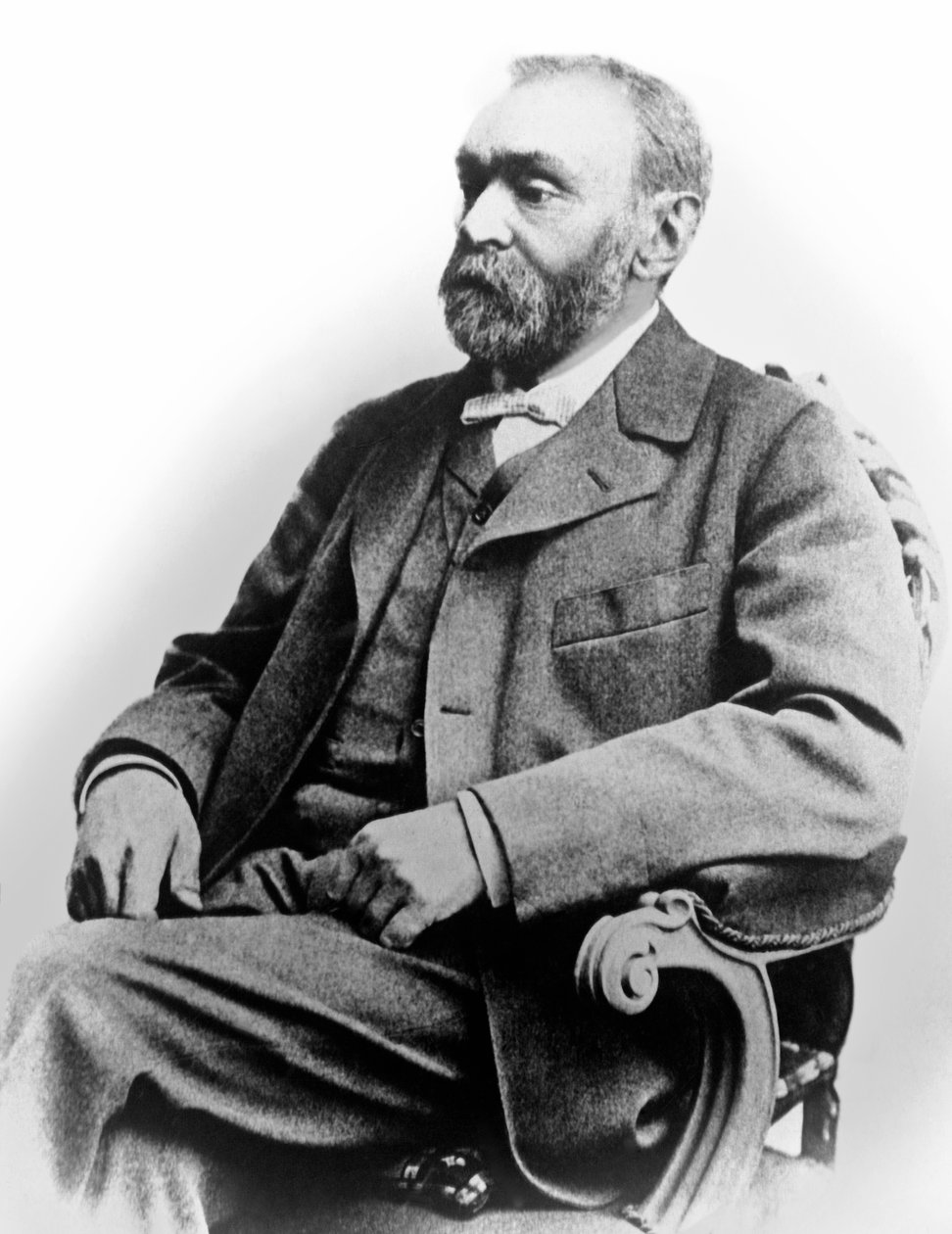 Alfred Nobelin muotokuva, Maailma, n. 1893 tekijältä Unbekannt Unbekannt