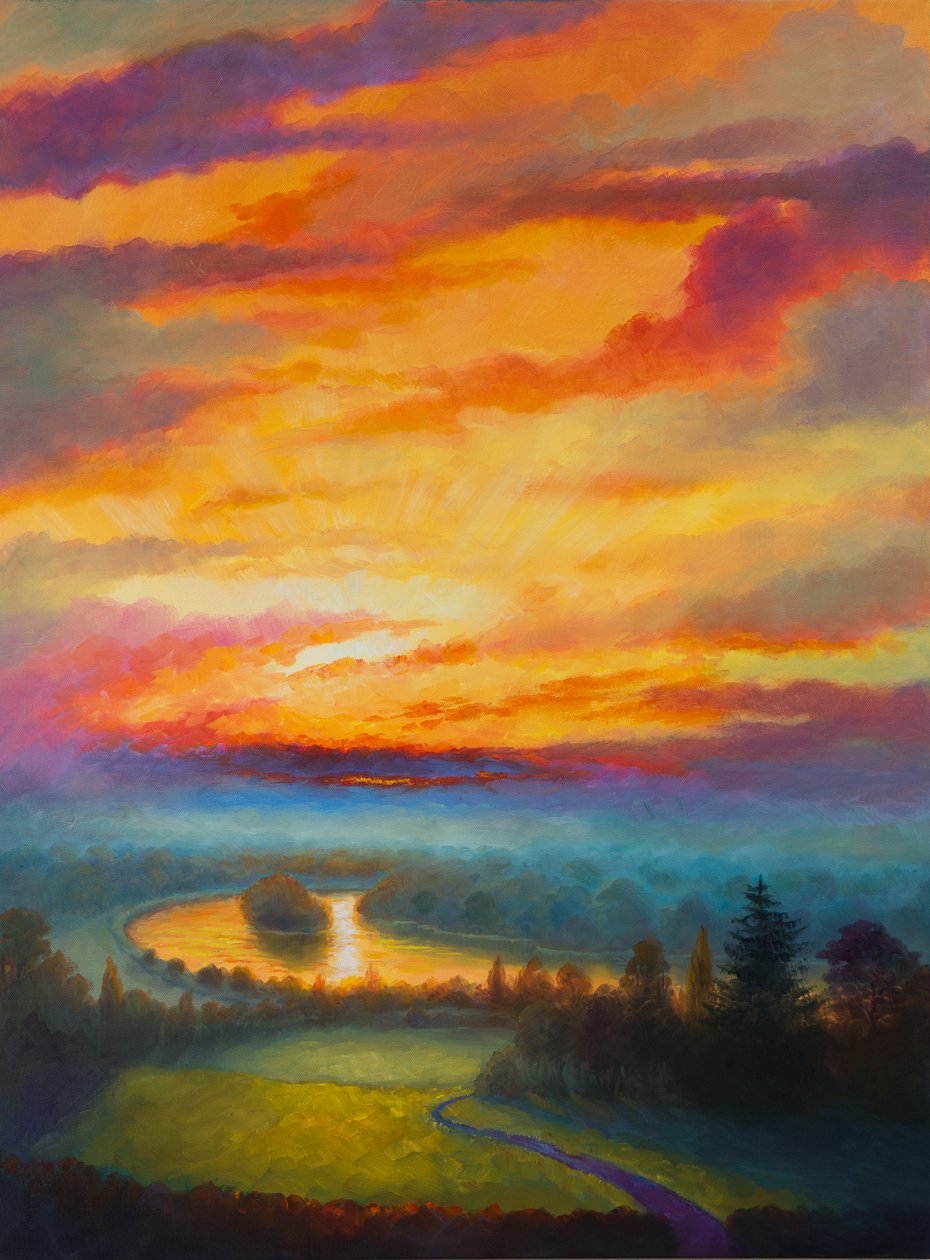 Rainbow Sky Petersham Meadow, 2017, tekijältä Unbekannt Unbekannt