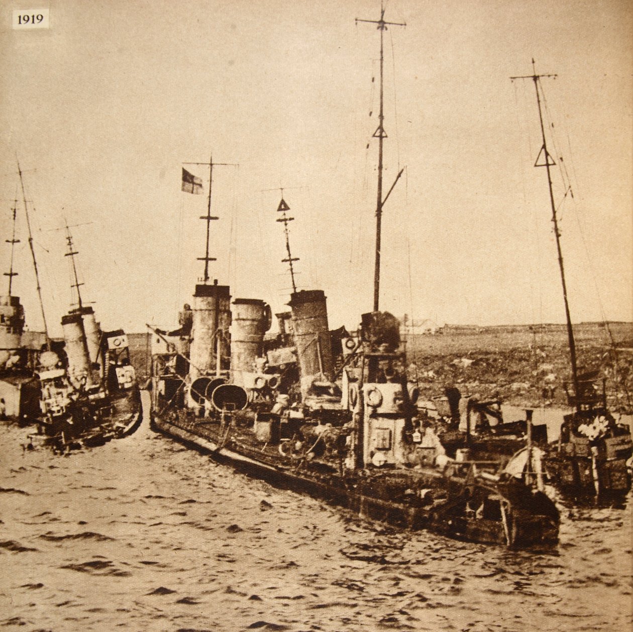 Saksan laivaston tuhoaminen, Scapa Flow, 1919 tekijältä Unbekannt Unbekannt