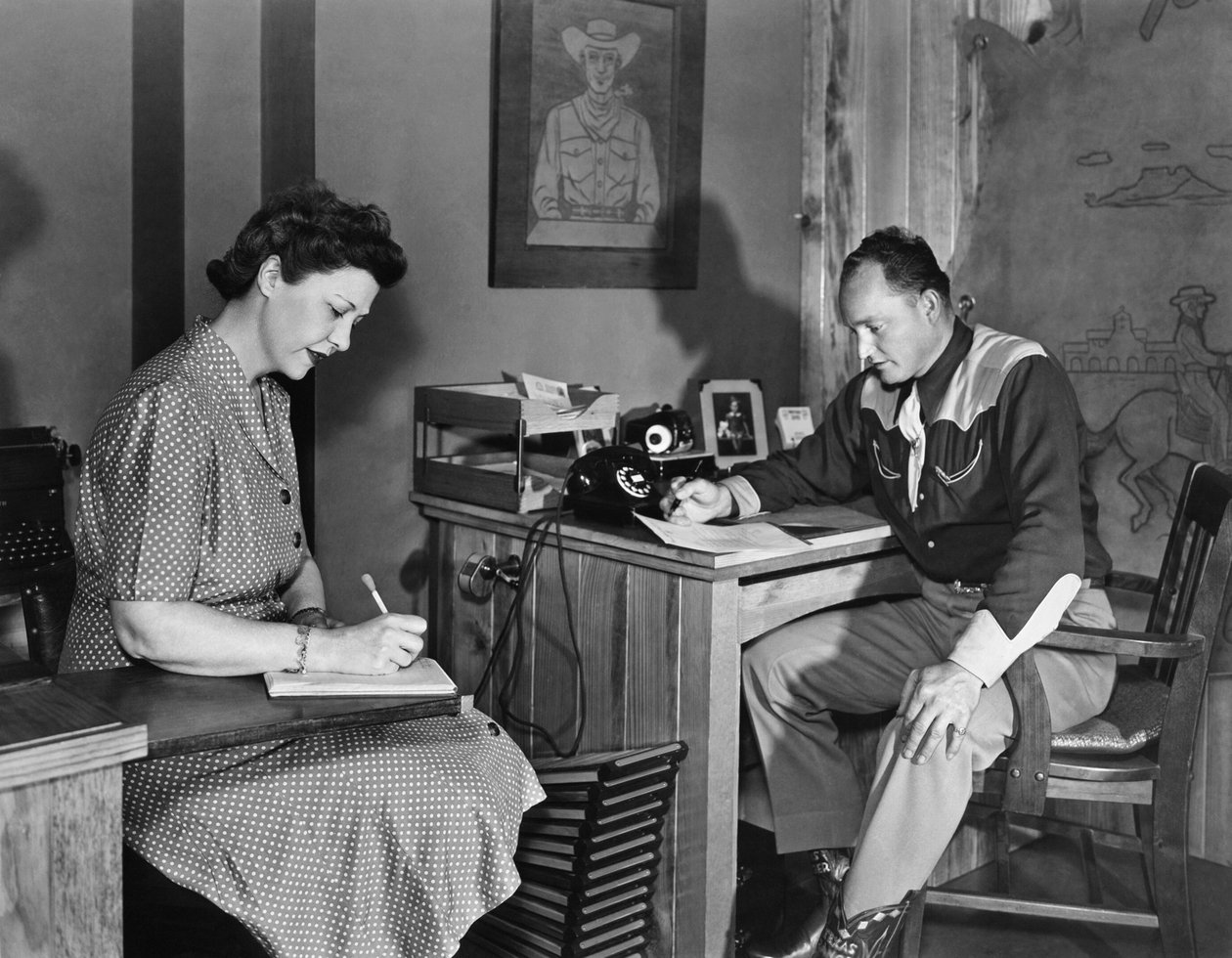 Texas Ranger Leather Co., Yoakum, Texas, 1936 tekijältä Unbekannt Unbekannt