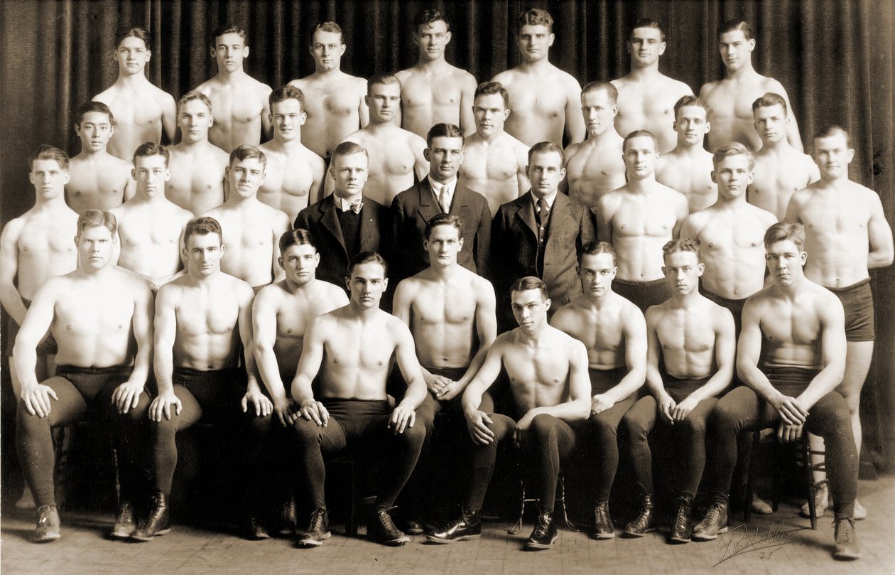Michiganin yliopiston painijoukkue, 1929 tekijältä Unbekannt Unbekannt