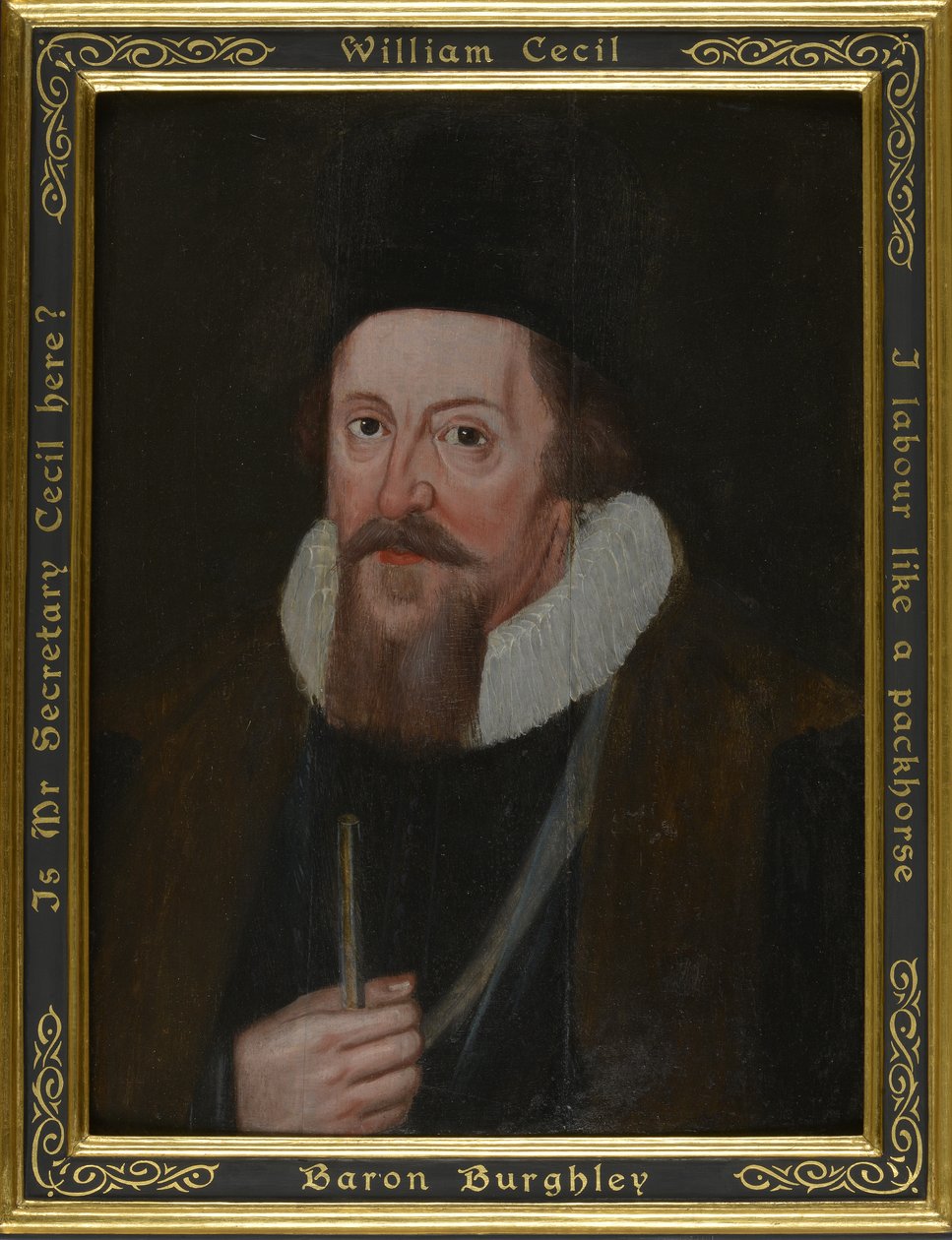 William Cecil, ensimmäinen paroni Burghley tekijältä Unbekannt Unbekannt