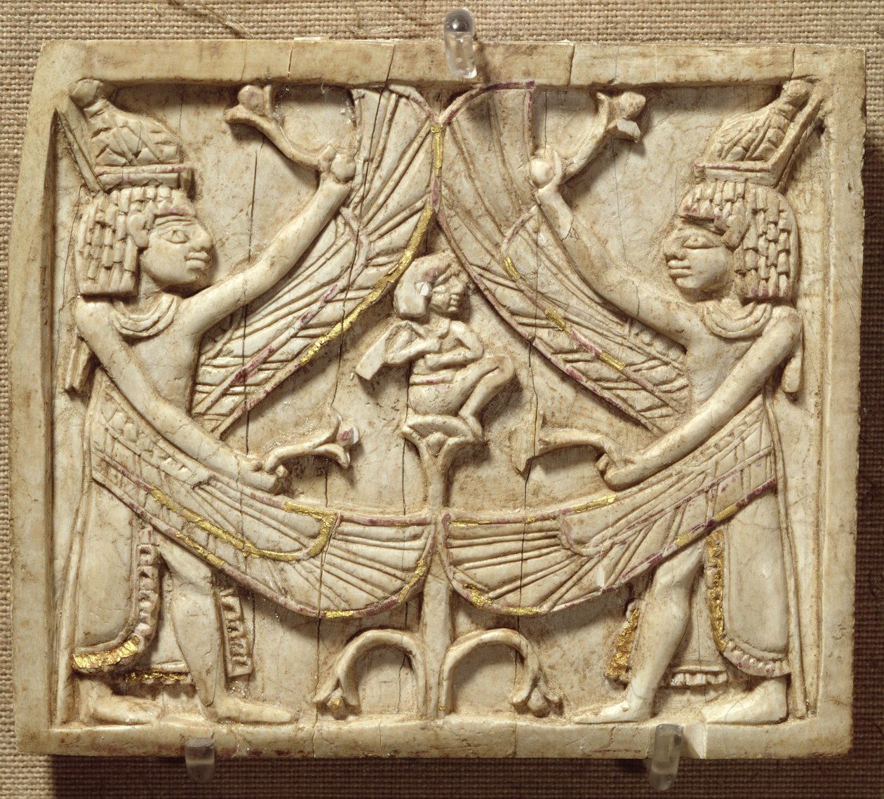 Siivekäs genii, Assyrian aikakausi, noin 750 eaa tekijältä Unbekannt Unbekannt