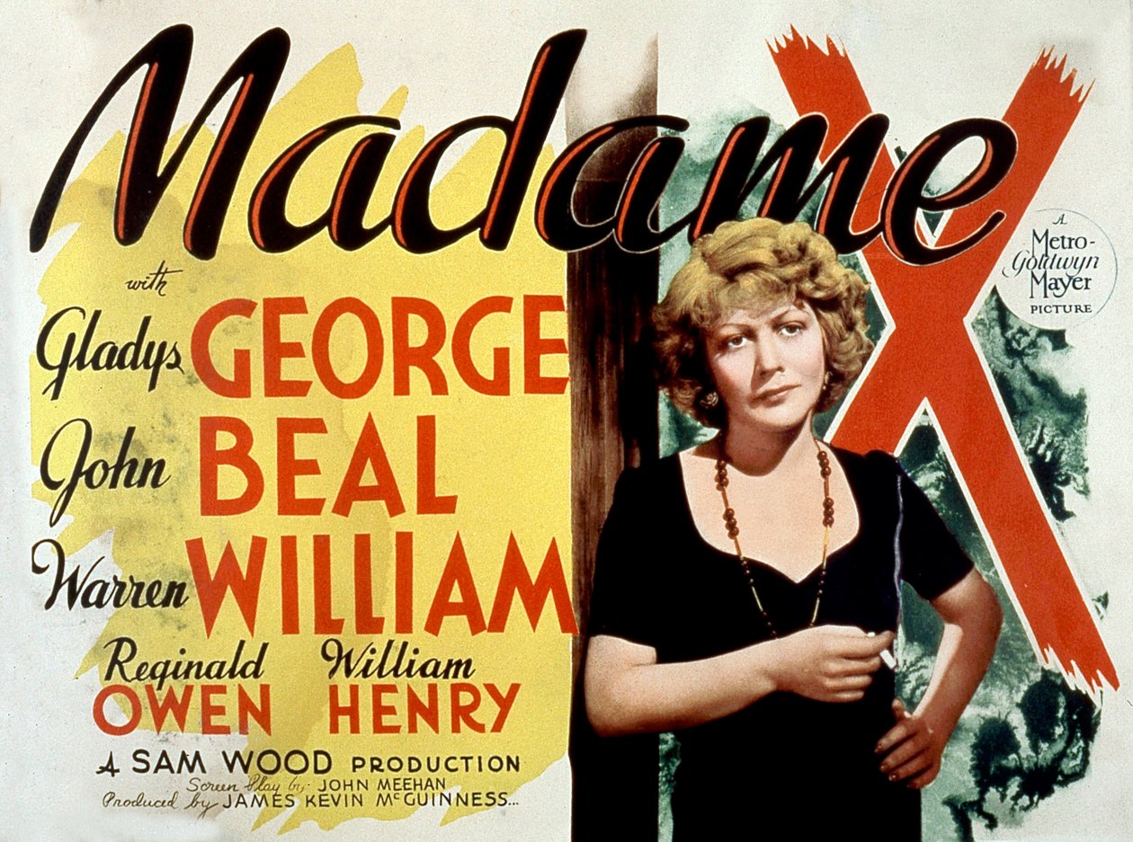 Madame X SamWood 1947 -elokuvajuliste tekijältä Unbekannt