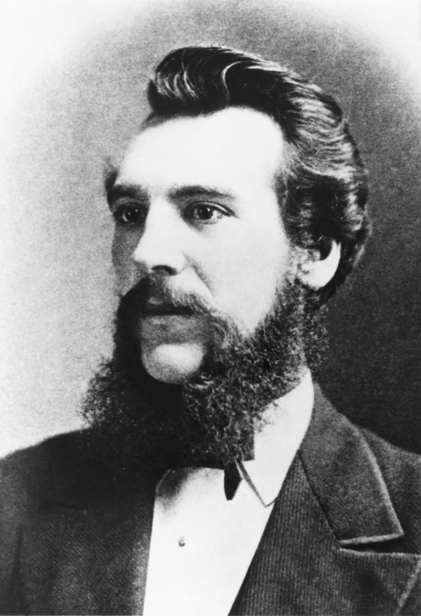 Alexander Graham Bell, skotlantilaissyntyinen amerikkalainen keksijä tekijältä Unbekannt
