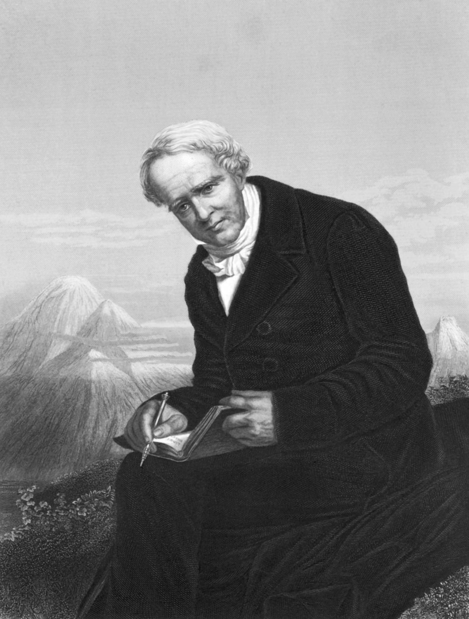 Alexander von Humboldt, n. 1830 (m/w kuva) tekijältä Unbekannt