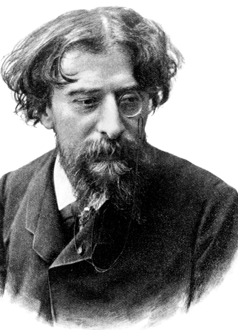 Alphonse Daudet (1840-1897) Ranskalainen kirjailija n. 1892 (kaiverrus). tekijältä Unbekannter Künstler