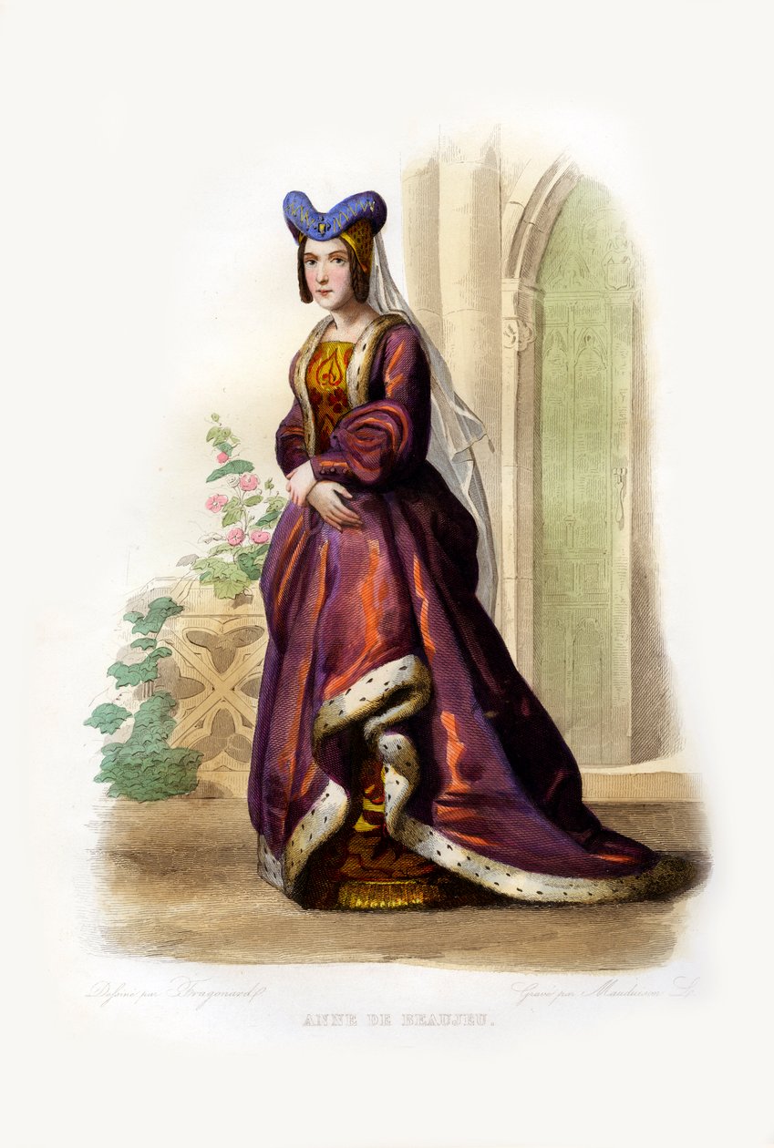 Anne of Beaujeu tekijältä Unbekannter Künstler
