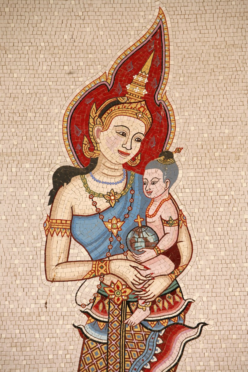 Annunciation basilika : Thai Virgin, Nasaret, Israel tekijältä Unbekannt