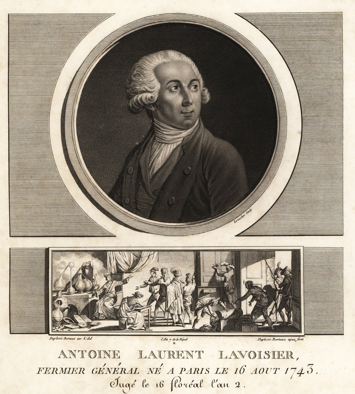 Antoine Laurent Lavoisier, ranskalainen aatelinen ja kemisti tekijältä Unbekannt