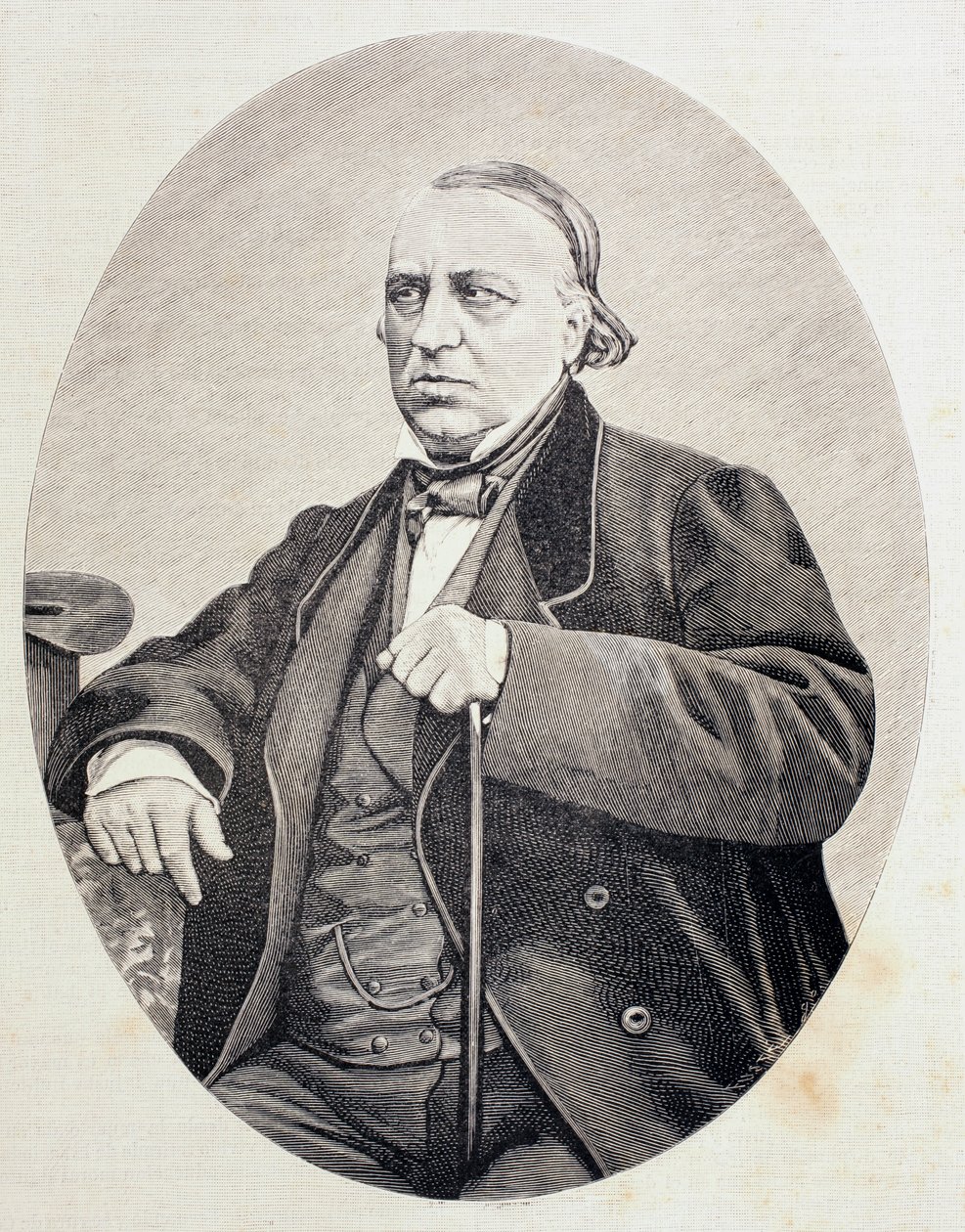 Antonio Bergnes de las Casas (1801 - 1879), espanjalainen tutkija ja Barcelonan yliopiston rehtori, El Mundo Ilustradosta, julkaisi Barcelonan tekijältä Unbekannt