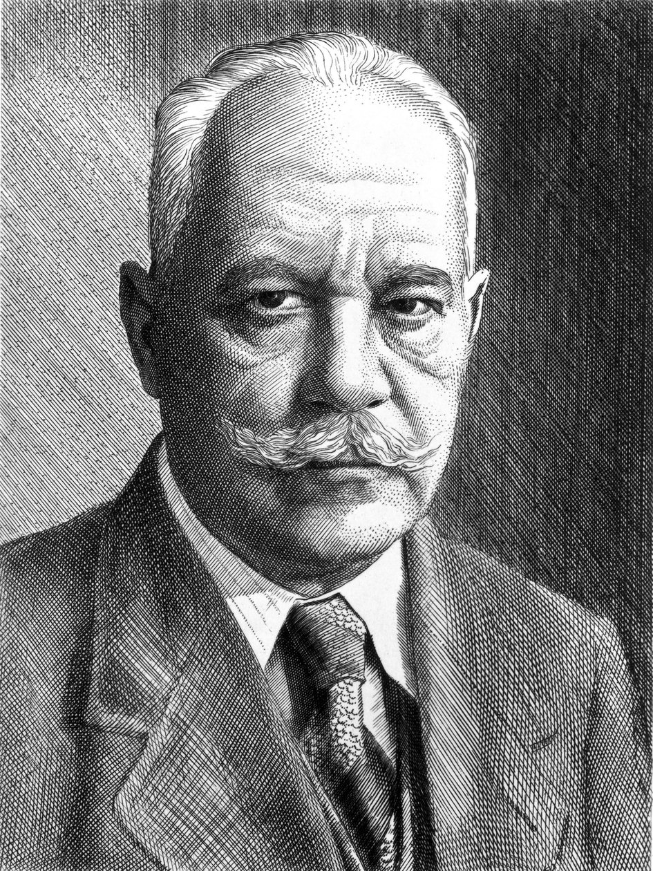 Arnold Sommerfeld, saksalainen fyysikko, 1910-1920 tekijältä Unbekannt