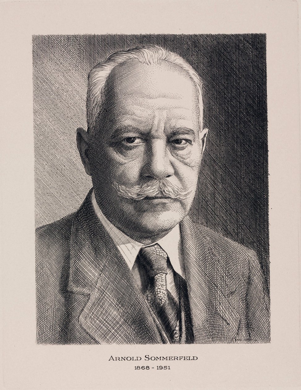 Arnold Sommerfeld, saksalainen fyysikko, 1930 tekijältä Unbekannt