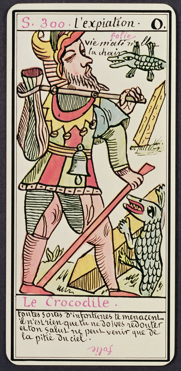 Sovitus, tarot-kortti, ranska tekijältä Unbekannt