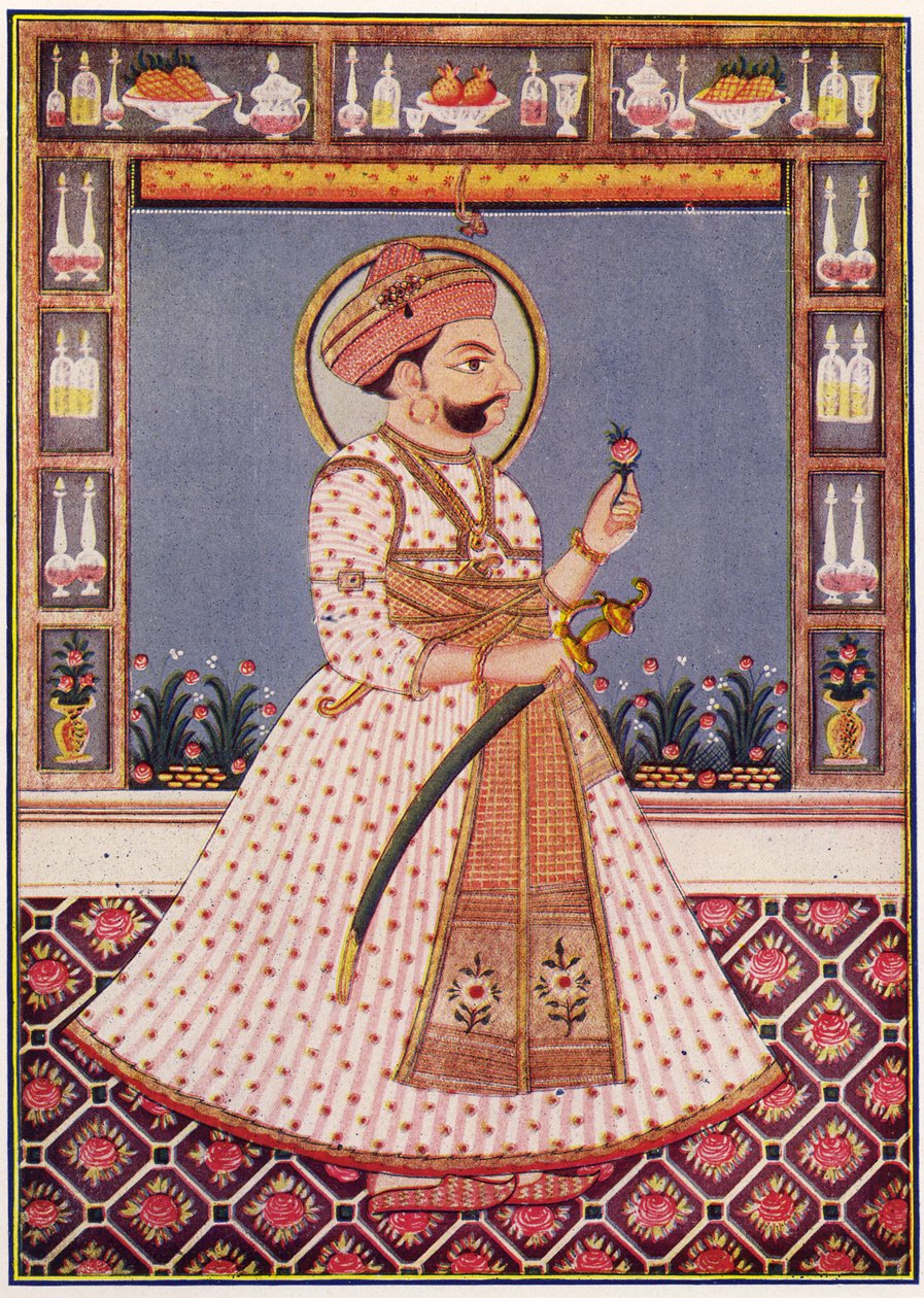 Bahadur Khan I 1748 - 1758 ; Junagadh ; Gujarat ; Intia ; Intia tekijältä Unbekannter Künstler