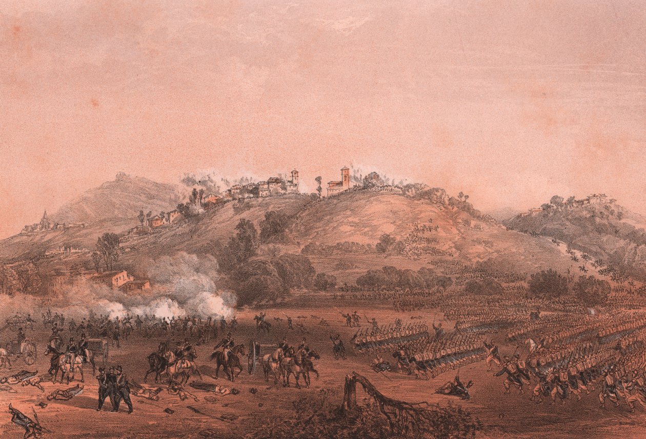 Montebellon taistelu, Lombardia tekijältä William M. Timlin