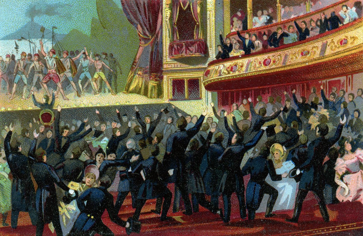 Belgian vallankumous 1830 (kuva) tekijältä Unbekannter Künstler