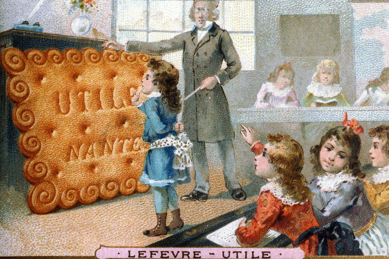 Biscuit Lu Nantes - Loire Atlantique N* 205 - Nantes - Taidemuseo - Näyttely "Biscuiterie Nantaise" - 900200156 tekijältä Unbekannt